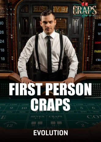 FirstPersonCraps Live Casino Game Evolution