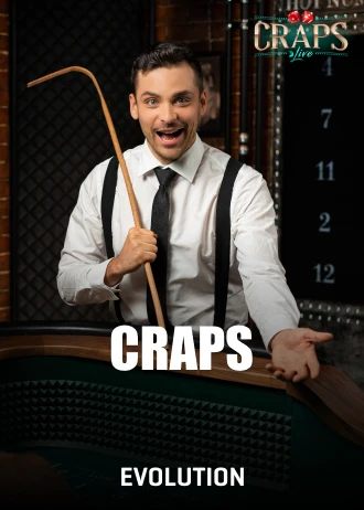 Craps Live Casino Game Evolution