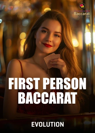 FirstPersonBaccarat Live Casino Game Evolution