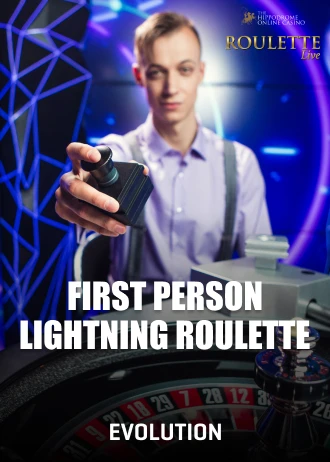 FirstPersonLightningRoulette Live Casino Game Evolution