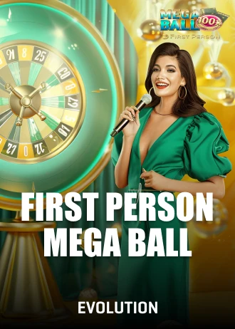 FirstPersonMegaBall Live Casino Game Evolution