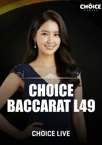 Choice Baccarat L49 Permainan Kasino Langsung