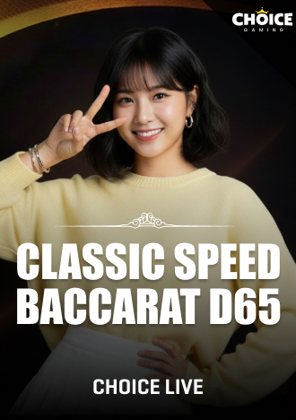 Classic Speed Baccarat D65 Permainan Kasino Langsung
