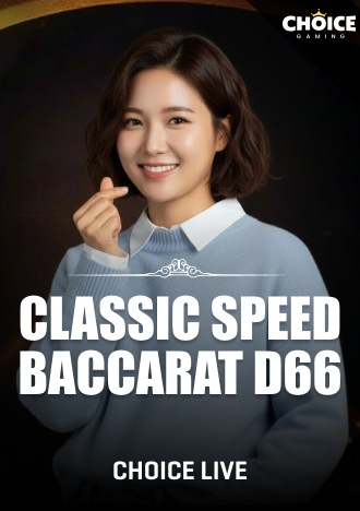 Classic Speed Baccarat D66 Permainan Kasino Langsung